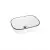 Umywalka nablatowa 46x32,5 cm - Lavita Costa Black Line